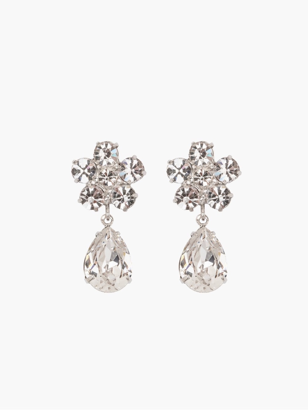Jennifer Behr Janna Earrings in Crystal